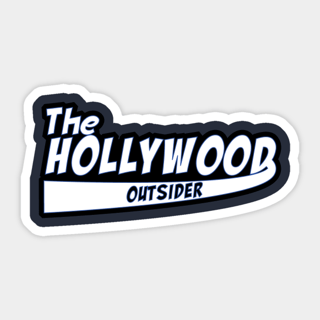 The Hollywood Outsider Baseball Logo Sticker by TheHollywoodOutsider